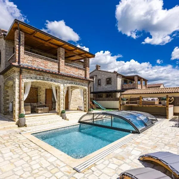 E-villa Vintage Istria with heated and covered pool, ξενοδοχείο σε Čabrunići