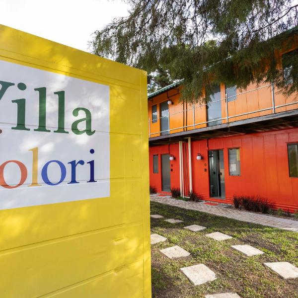 Villa Dei Colori Studio 5 com Wi-Fi perto do Museu do Olho e Pedreira Térreo