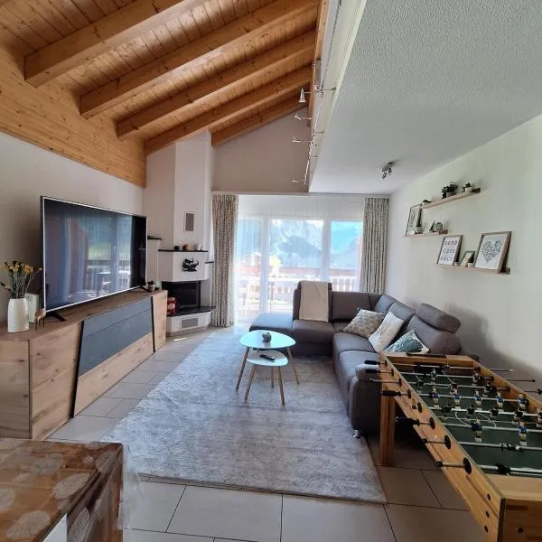 Charmant appartement à Leukerbad - Lovely apartment in Leukerbad, hotel in Leukerbad