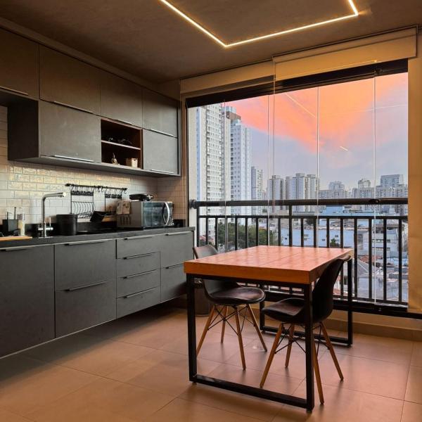 Studio aconchegante SP excelente localização e vista privilegiada