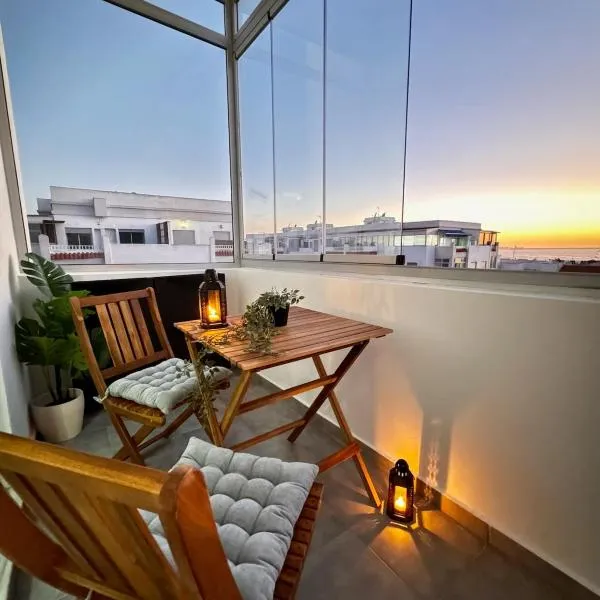 Luxury Beachview Apartment La siesta beach resort, hotel v destinaci Mohammedia