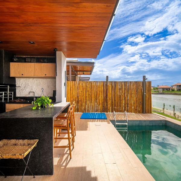 Bz14 Casa c/ piscina/píer d Jet de frente p/ Canal - Foto 4