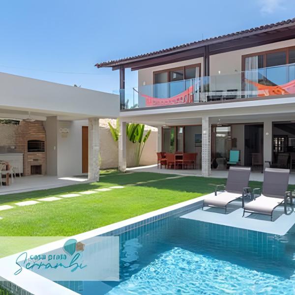 Casa Lú | 5 Suítes | 80m da Praia | Até 18 pessoas