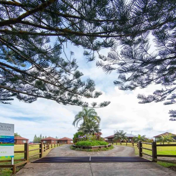 Ocean Breeze Cottages, hotel v Burnt Pine