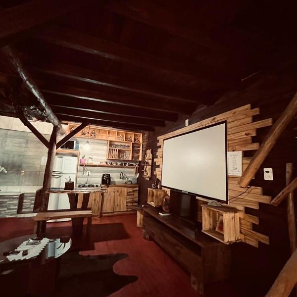 Cabana com Hidro e Lareira
