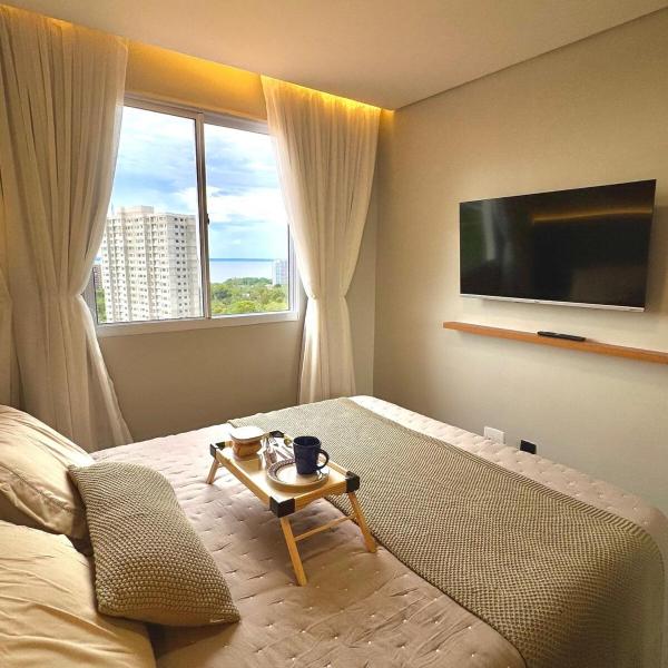 Apartamento com vista praia Ponta Negra - Foto 3
