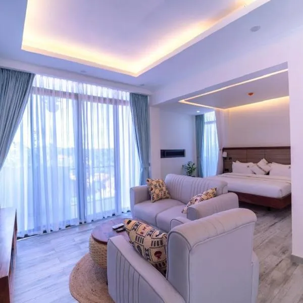 The Mist Hotel Entebbe, hotell sihtkohas Kampala