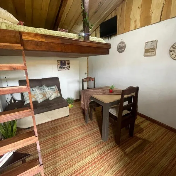 Poas Volcano Rooms、Fraijanesのホテル