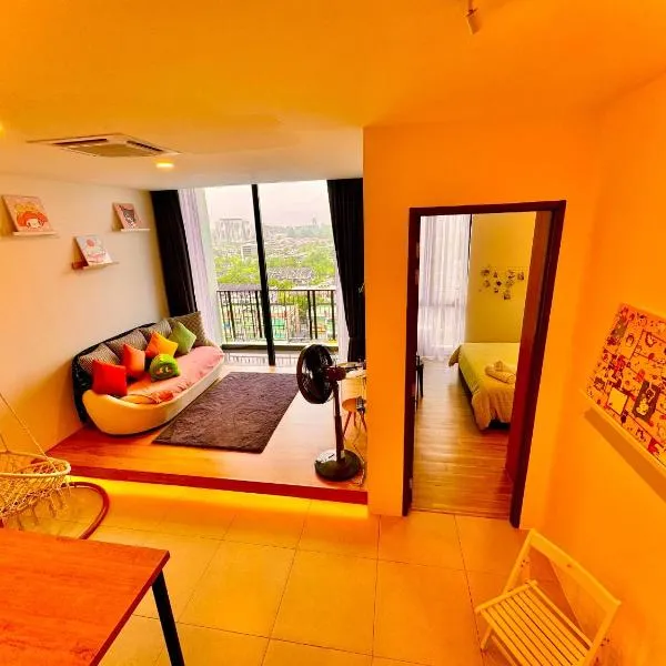 The Podium Kuching Luxury 6pax 3BR HFloor Facing Aeon, hotel in Kuching