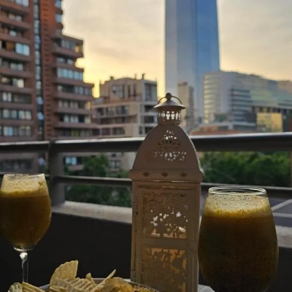 Costanera Center - Las Condes - estacionamiento, hotel in Santiago