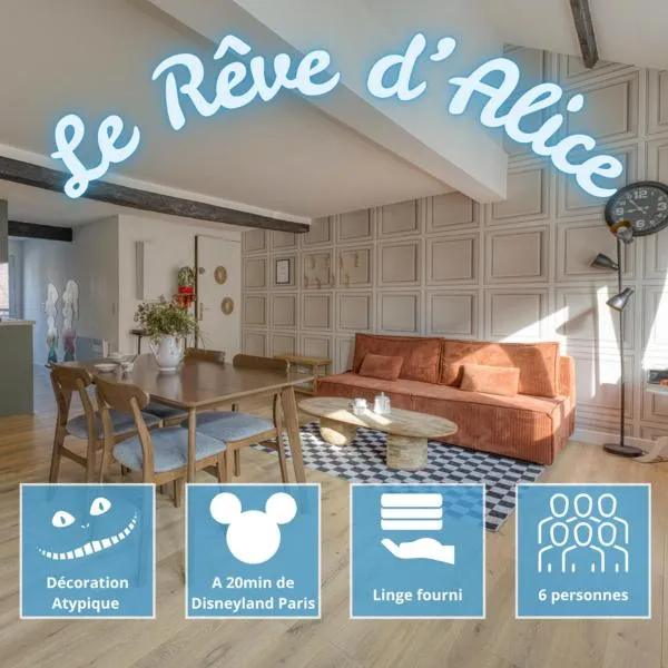 Le reve d'Alice, hotel v destinácii Meaux