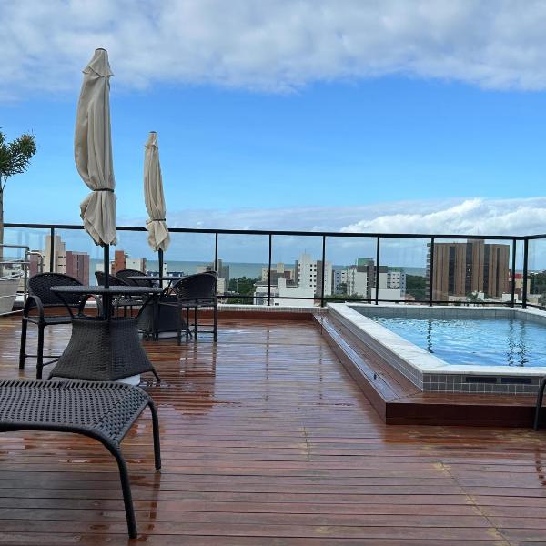 Flat na praia do Bessa em João Pessoa