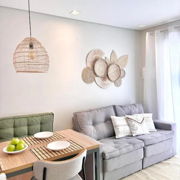 Apartamento aconchegante a 300 metros da praia, ξενοδοχείο σε Bertioga