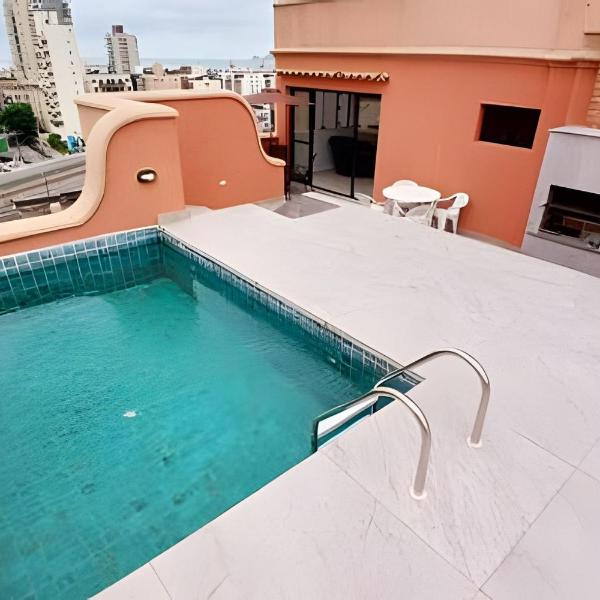 SHB - Guarujá Piscina e Lazer Privativo na Enseada