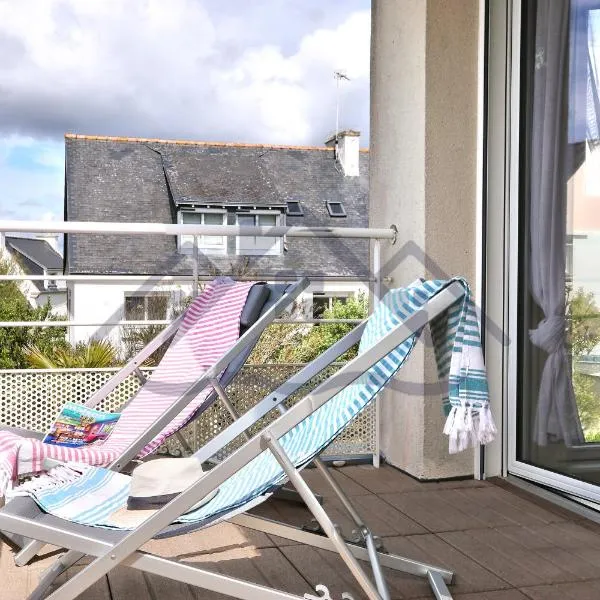 LocaLise - C80 - L'escale - Au 1er étage de plain pied - Wifi inclus - Draps inclus - Animaux bienvenus, hotel a Le Guilvinec