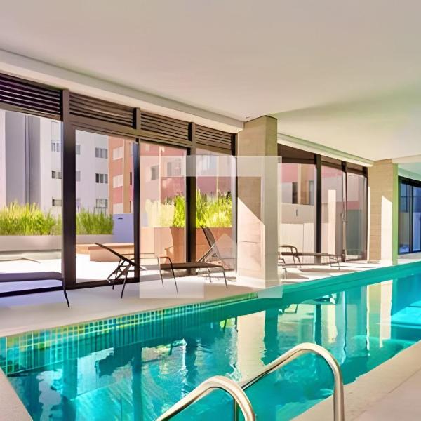 Studio Porsche - com piscina aquecida e academia. - Foto 4