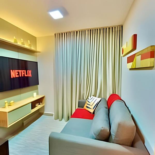 REFUGiO Studio novo c/cama Queen e Ar Condicionado