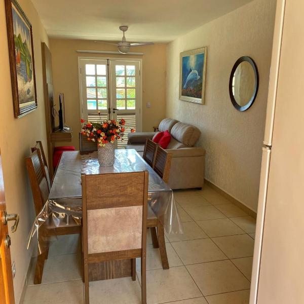 Apartamento Praia Grande Tenório pé na areia c/ ar - Foto 4