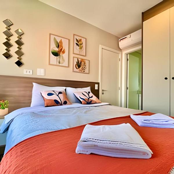 LUXUOSo# Apto no Batel com garagem e Ar Condiciona