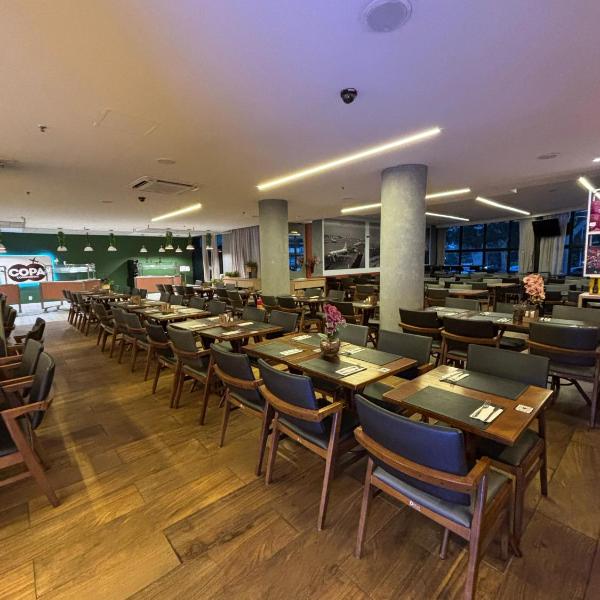 Hotel Aeroporto Congonhas com cozinha e sacada 1108 S - Foto 5