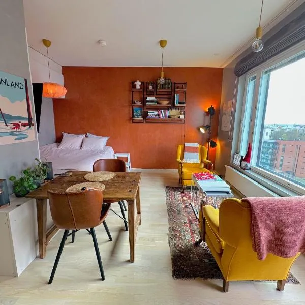 The Cutest Studio in Central Tampere, hotel in Tampere
