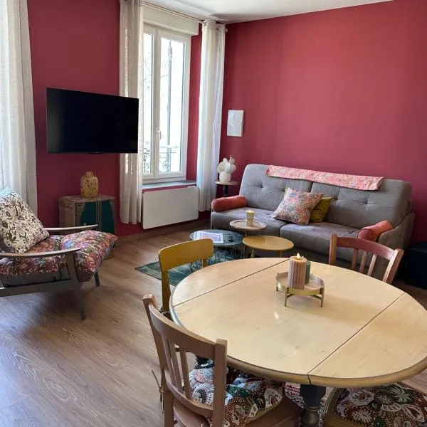 L'Écrin des Arts - appartement avec jardin au coeur de la Côte des Blancs, hotel in Avize