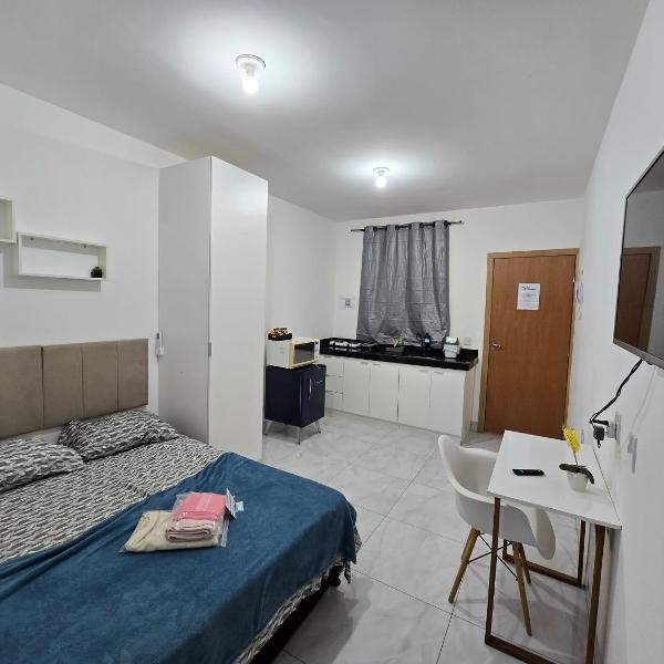 Flat completo a 5 minutos apé de mercado, farmácia