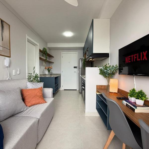 Elegante Apto 1 dorm. | Transamerica Expo Center