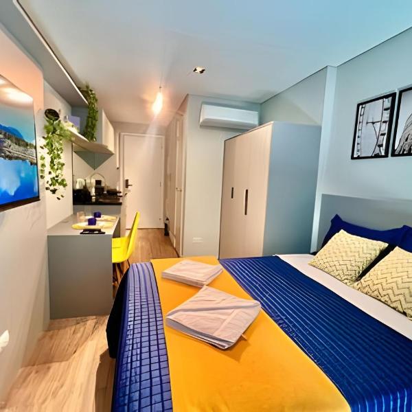 Moderno Studio C/AR, TV SmaRt & Garagem