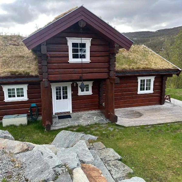 Lekker tømmerhytte, hotel em Tyinkrysset