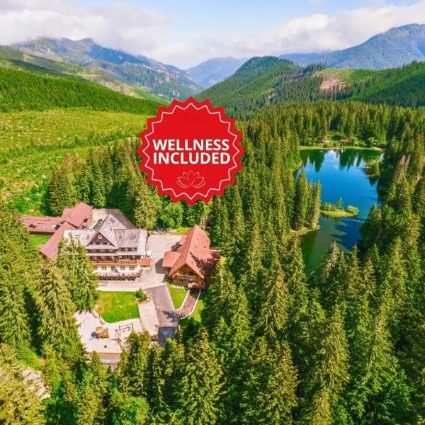 Hotel Mikulášska Chata、デマノブスカ・ドリーナのホテル