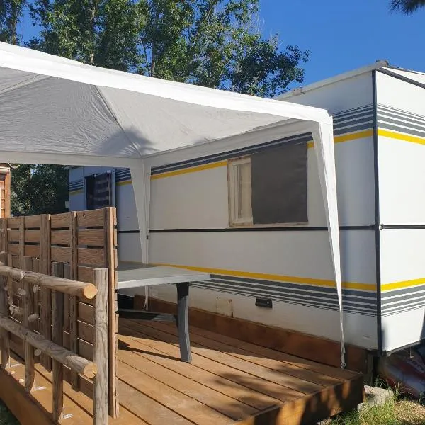 Mobil home chez un particulier pour 1 à 4 personnes à 800 m de la plage de Valras pas dans un camping, hotel v destinaci Sérignan