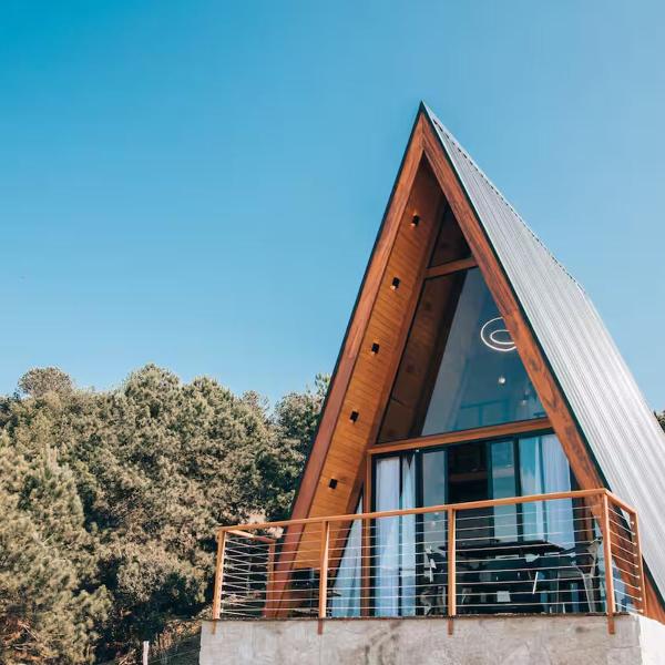 Cabana em Campos do Jordão com ofurô e vista única - Cabana 1