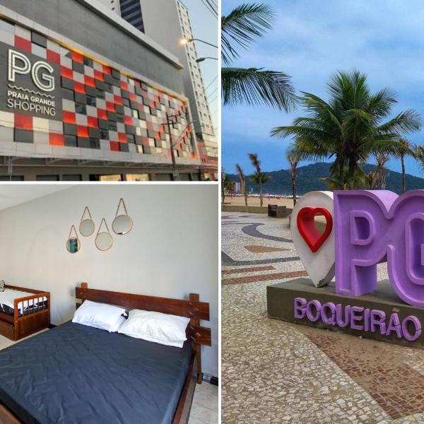Studio 2 Boqueirão - Coração da Praia Grande