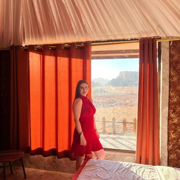 Wadi Rum Guide, Island Camp & Tour, hotel v destinaci Wadi Rum