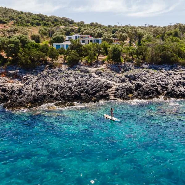 Villa Saphora Sea Front Villa, hotel a Évyiros