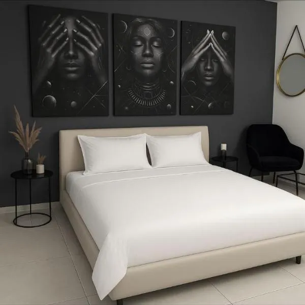 דירת גן מפנקת עם חצר גדולה בעיר השמש הנצחית, viešbutis mieste Elatas