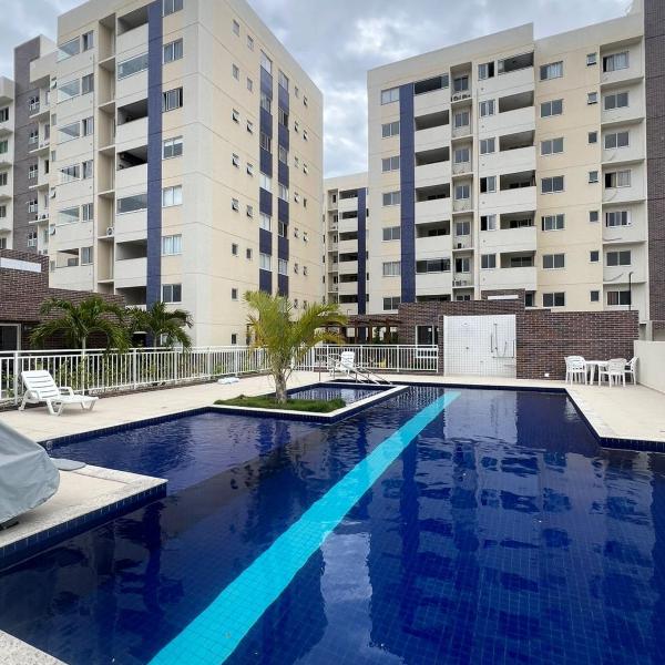 Condomínio Club Resort 2 quartos com ar na melhor da Aruana