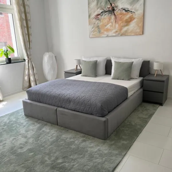 City Studio Apartment im Erdgeschoss Ground floor Near it all, khách sạn ở Neuss
