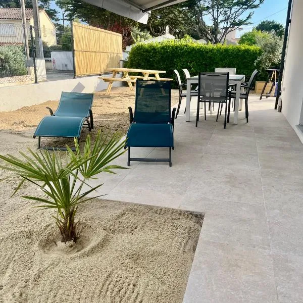 Sables des Dunes, jolie maison neuve tout confort, vacances famille ou entre amis, 500 m plage, hotel in Brétignolles-sur-Mer