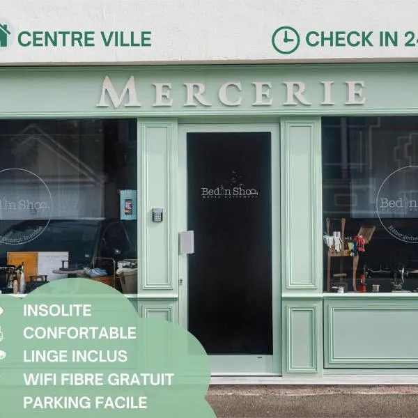 La Mercerie "BedinShop" Centre Ville, hotel in Chartres