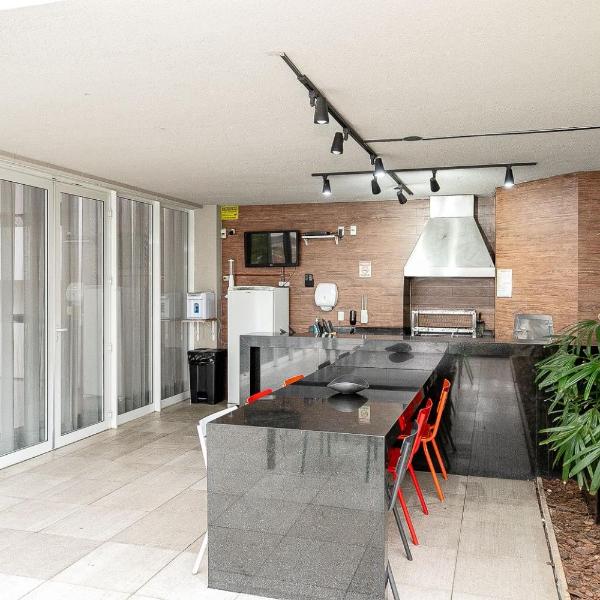 Studio Campo Belo com Rooftpo Piscina e Metrô - Foto 4