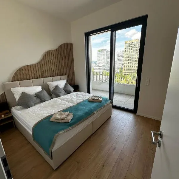 Fancy Apartment with amazing Sky View, hotel in Nivy