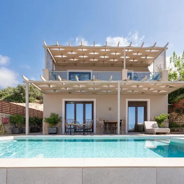 Kefalonia Heaven Villa、Vlachataのホテル