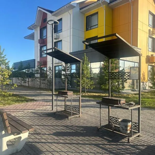 Апартаменты Promenade Burabay 45 b кв 73 а, hotel in Borovoye