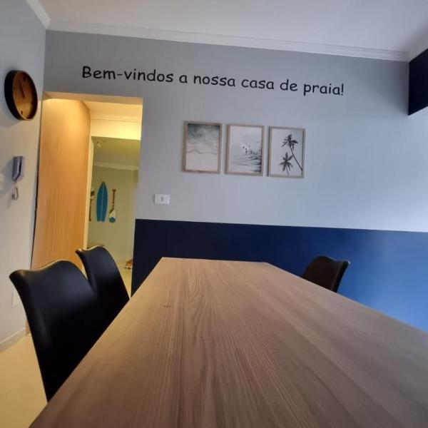 Apartamento completo para até 6 pessoal e reserva de vaga, com estilo na Praia Praia do Tombo&Astúrias