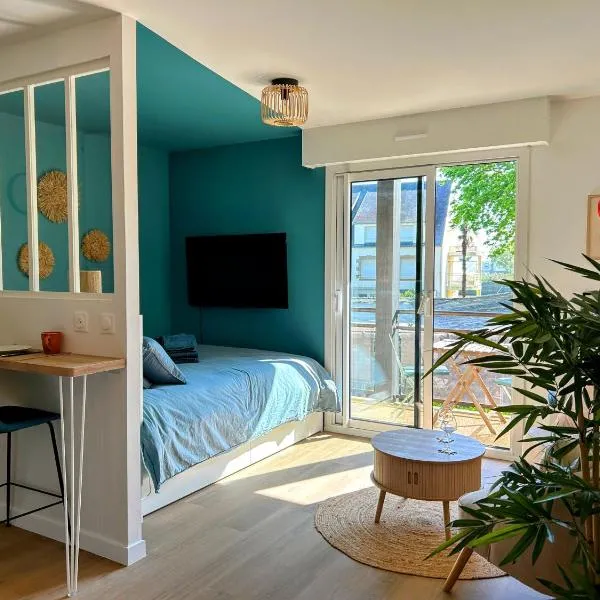 Studio cosy la plage à pieds, hotel em Bénodet