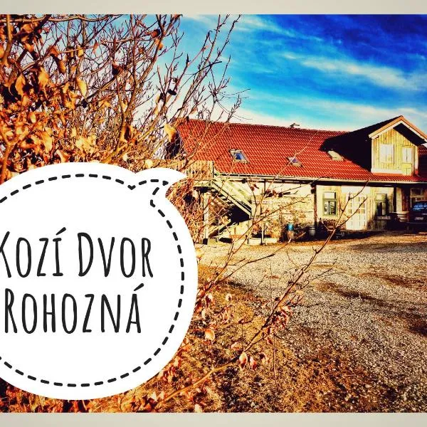 Farma Kozí dvor Rohozná, hotel v destinaci Brezno