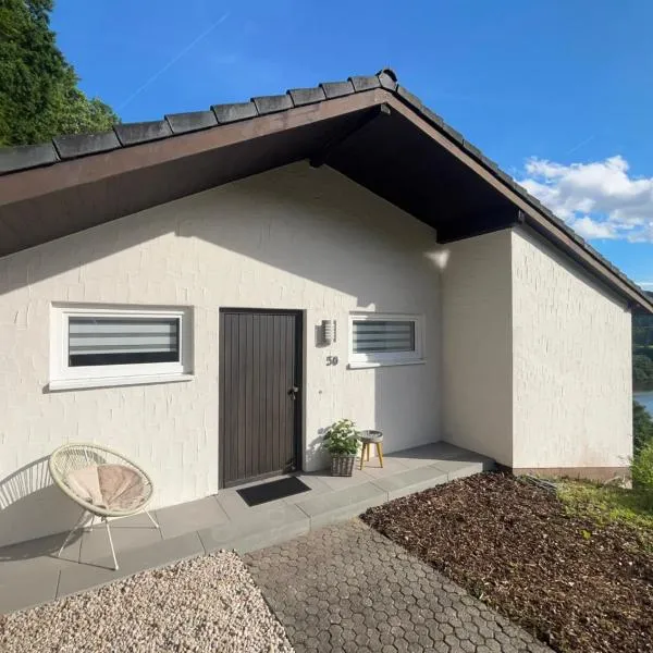 Wunderschön gelegener Bungalow in Biersdorf am See - Best view -, hotel in Biersdorf