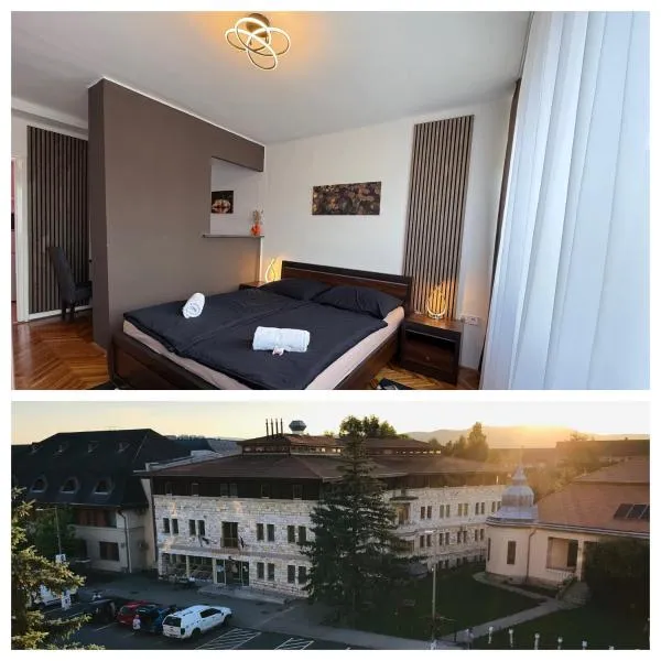 CENTRUM Apartman, hotel v destinaci Sárospatak